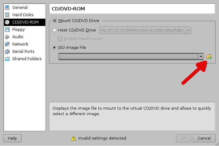 Mounting an ISO image